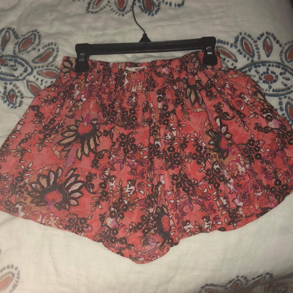 Orange summer shorts